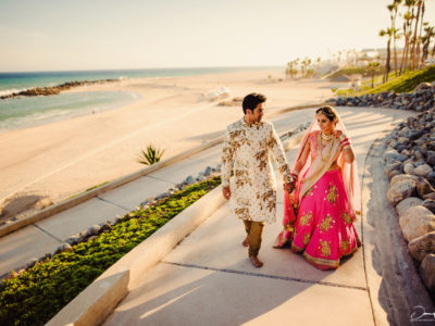 Indian Wedding at Hilton Los Cabos Beach & Golf Resort. Sanjay and Yogeeta.